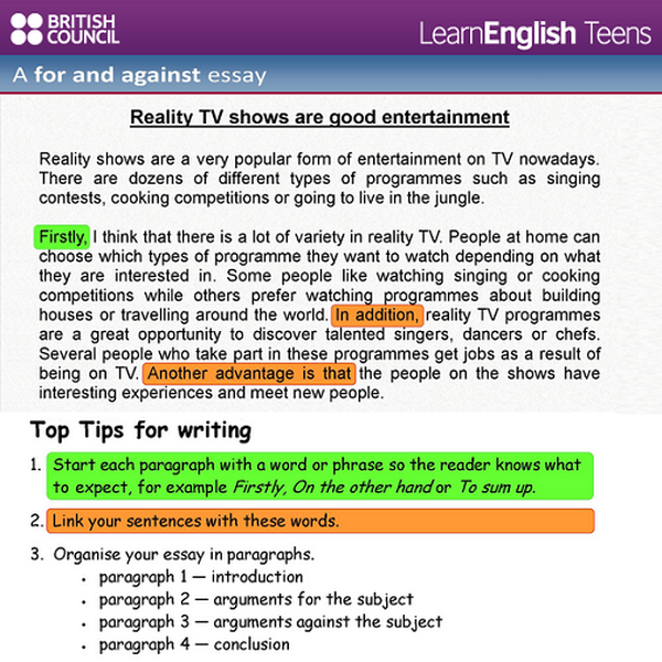 The tv programme teenagers. For and against essay examples. For and against essay структура. For and against essay IELTS. For and against essay Samples.